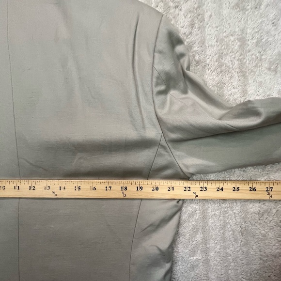 Banana Republic Men's Tailored Fit Linen Blazer Clay Sz 42L Career Professional - Picture 16 of 16